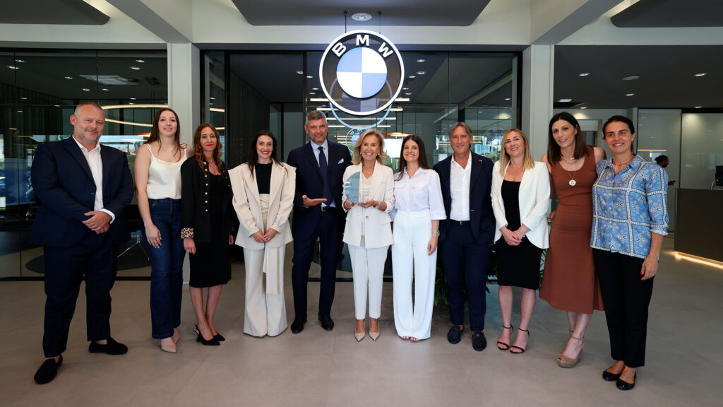 Vediamo un momento della premiazione come MINI Financial Services TOP Experience 2025