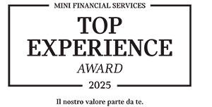 Logo MINI Financial Services TOP Experience Award 2025